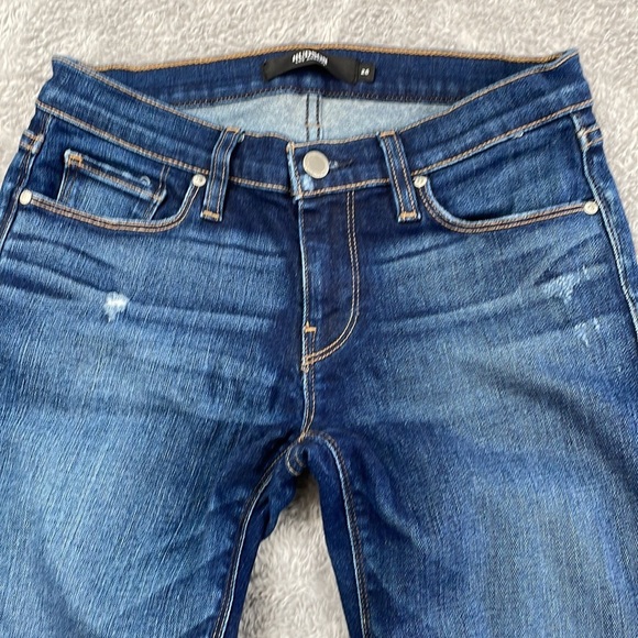 Hudson Jeans Women's 26 Tally Skinny Ankle Distressed Stretch Denim Soft - Picture 3 of 15